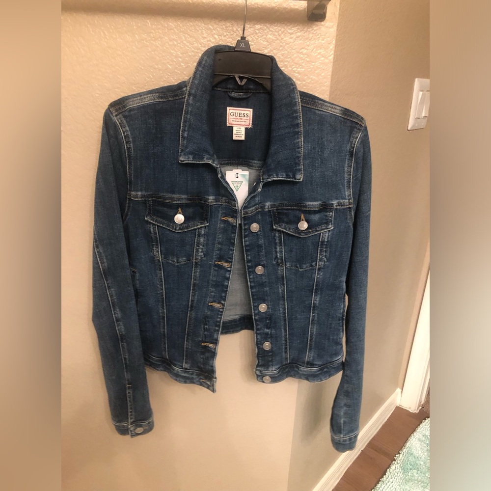 Guess Classic Blue Denim Jacket